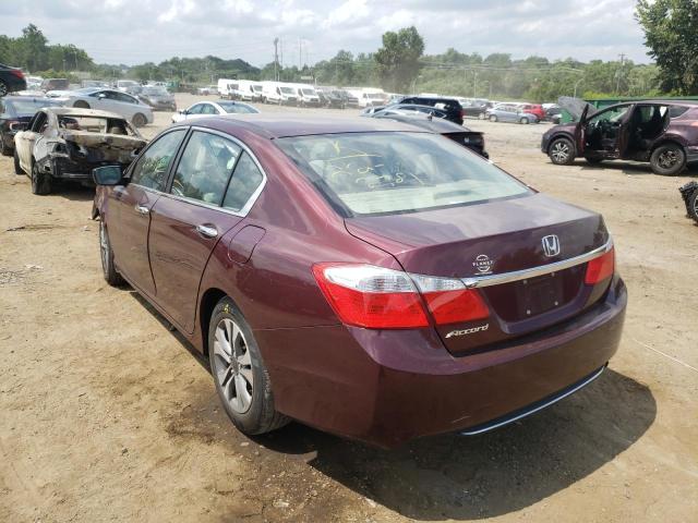 Photo 3 from auction – 2014 HONDA ACCORD LX with VIN 1HGCR2F36EA220472