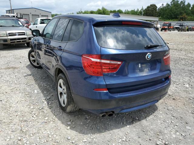 Photo 3 from auction – 2012 BMW X3 XDRIVE2 with VIN 5UXWX5C57CL719077
