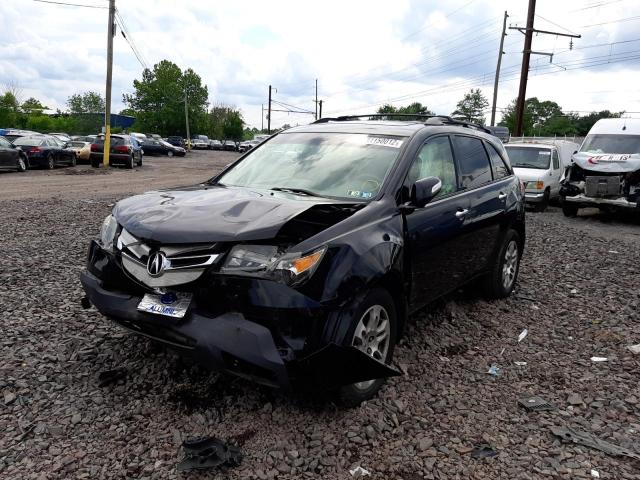 Photo 2 from auction – 2008 ACURA MDX TECHNO with VIN 2HNYD28688H557302