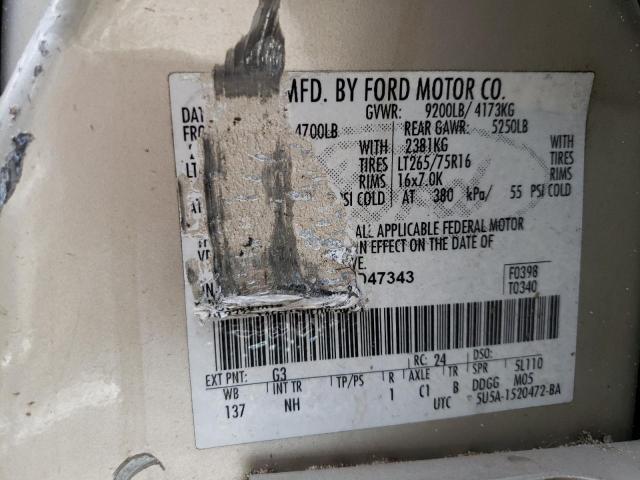 Photo 10 from auction – 2005 FORD EXCURSION with VIN 1FMSU43P55ED47343