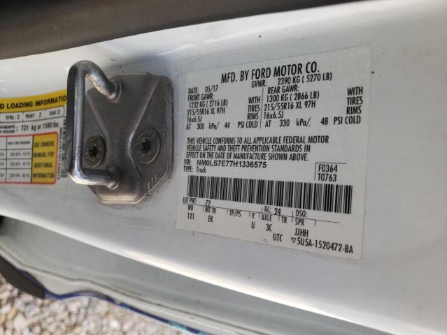 Photo 10 from auction – 2017 FORD TRANSIT CO with VIN NM0LS7E77H1336575