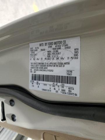Photo 10 from auction – 2006 MERCURY MOUNTAINEE with VIN 4M2EU36E56UJ15252