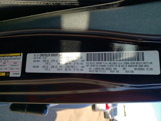 Photo 10 from auction – 2010 JEEP WRANGLER U with VIN 1J4BA3H18AL195523