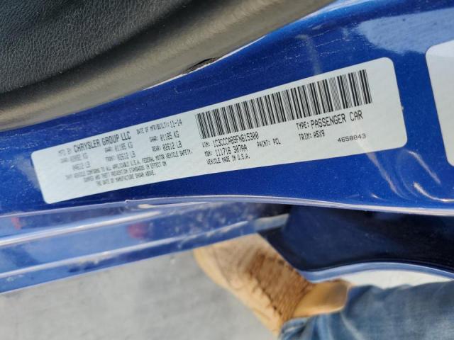Photo 10 from auction – 2015 CHRYSLER 200 LIMITE with VIN 1C3CCCAB9FN615300
