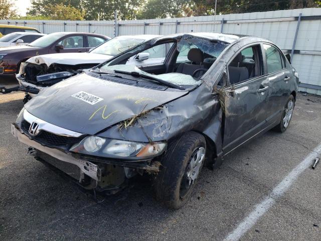Photo 2 from auction – 2010 HONDA CIVIC LX with VIN 2HGFA1F52AH315042