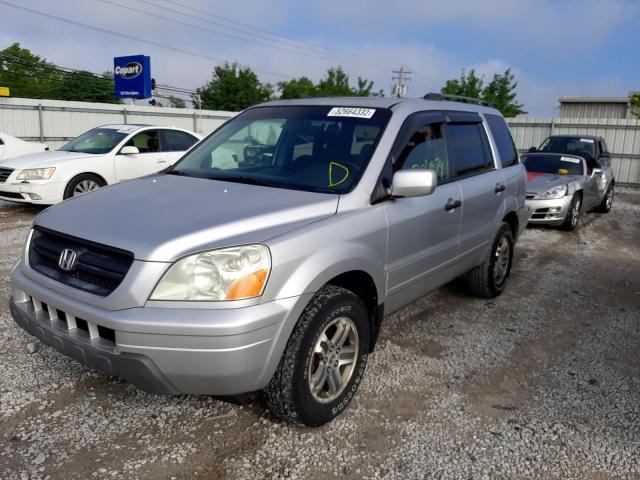 Photo 2 from auction – 2005 HONDA PILOT EXL with VIN 2HKYF18575H523209