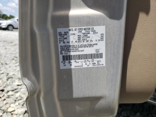 Photo 10 from auction – 2006 FORD F150 SUPER with VIN 1FTPW14556FA01207