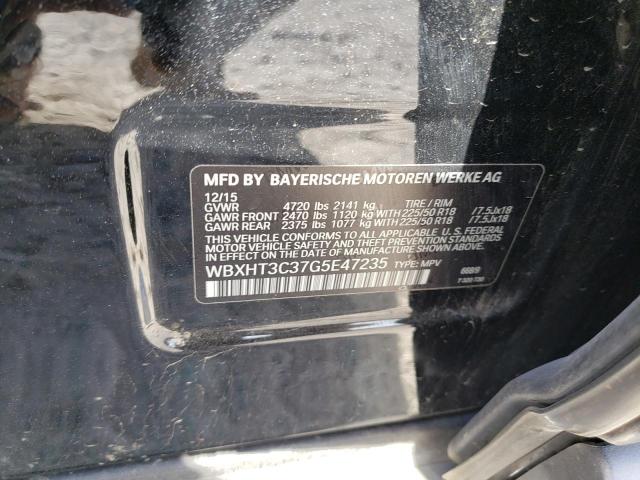 Photo 10 from auction – 2016 BMW X1 XDRIVE2 with VIN WBXHT3C37G5E47235