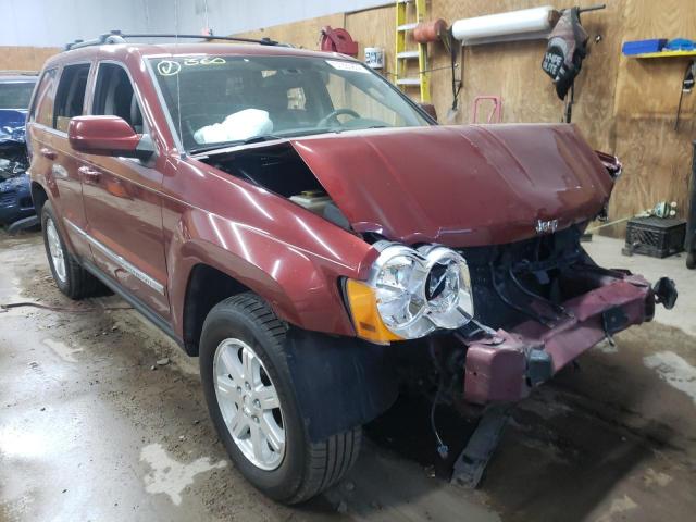 JEEP GRAND CHER 2009 with VIN 1J8HR58P69C506704 - Photo from auction