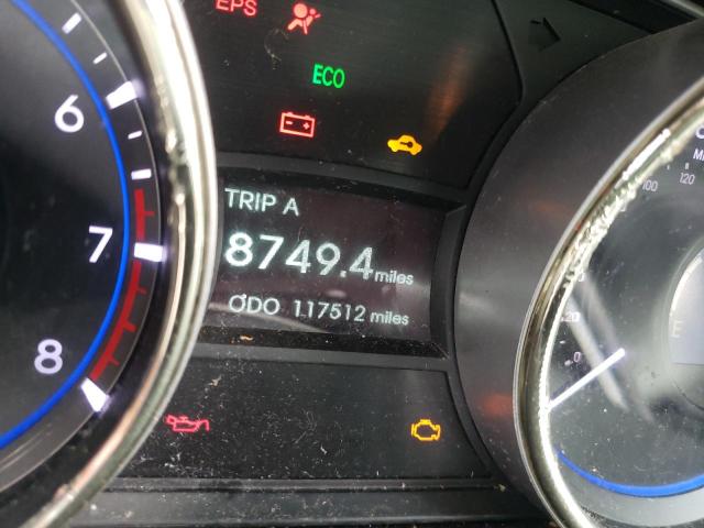 Photo 8 from auction – 2013 HYUNDAI SONATA SE with VIN 5NPEC4ABXDH607410