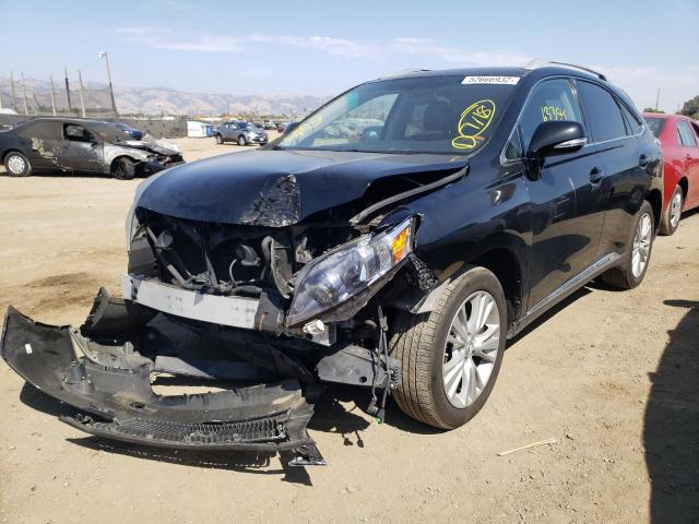 Photo 2 from auction – 2012 LEXUS RX 450 with VIN JTJZB1BA2C2407059