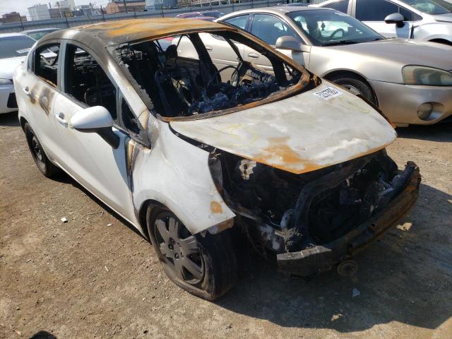 KIA RIO LX 2013 with VIN KNADM4A34D6127064 - Photo from auction