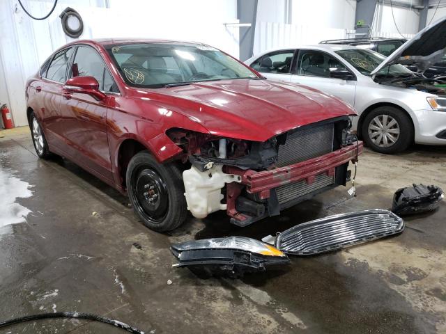 FORD FUSION SE 2013 with VIN 3FA6P0HR5DR177874 - Photo from auction