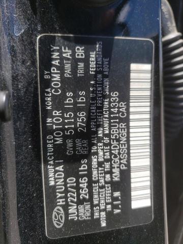 Photo 10 from auction – 2011 HYUNDAI GENESIS 4. with VIN KMHGC4DF5BU114336