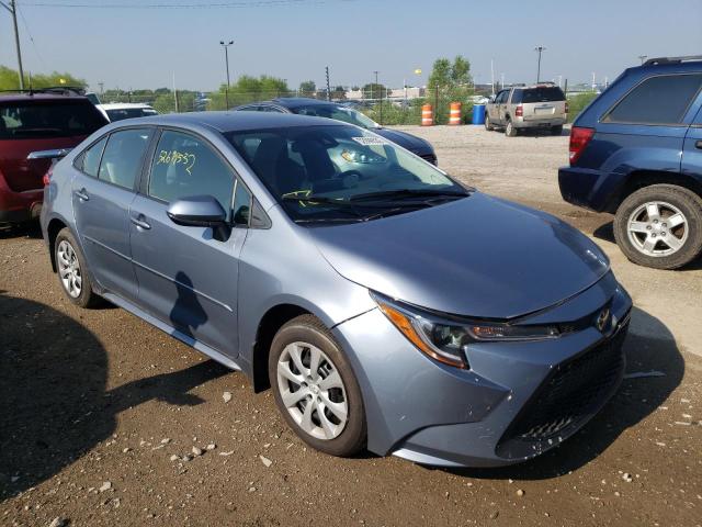 TOYOTA COROLLA LE 2022 with VIN 5YFEPMAE4NP321734 - Photo from auction