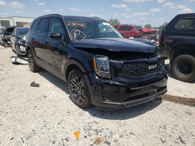 KIA TELLURIDE 2022 with VIN 5XYP3DHC1NG236430 - Photo from auction