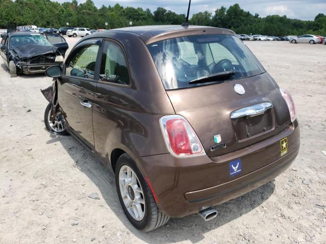 Photo 3 from auction – 2012 FIAT 500 POP with VIN 3C3CFFAR1CT228189