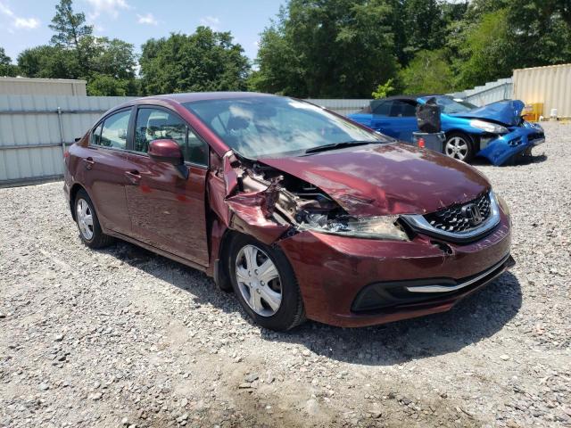 HONDA CIVIC LX 2013 with VIN 2HGFB2F56DH506101 - Photo from auction