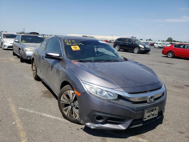HONDA CIVIC EX 2018 with VIN 2HGFC3B37JH353604 - Photo from auction