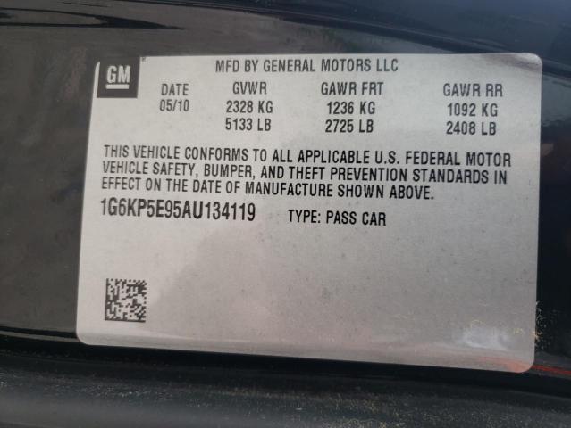 Photo 10 from auction – 2010 CADILLAC DTS PLATIN with VIN 1G6KP5E95AU134119