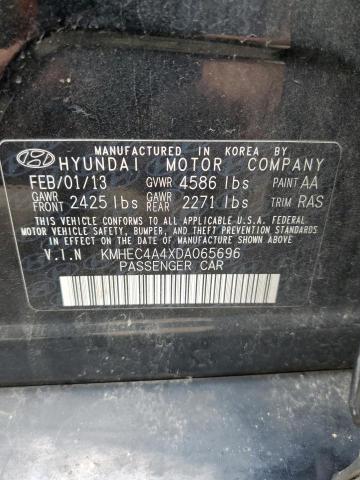 Photo 10 from auction – 2013 HYUNDAI SONATA HYB with VIN KMHEC4A4XDA065696