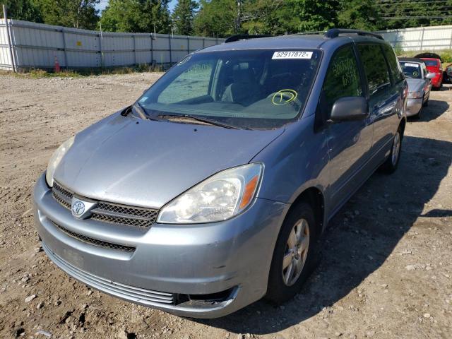 Photo 2 from auction – 2004 TOYOTA SIENNA CE with VIN 5TDZA23C64S074595