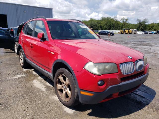BMW X3 3.0SI 2007 with VIN WBXPC93467WF00797 - Photo from auction