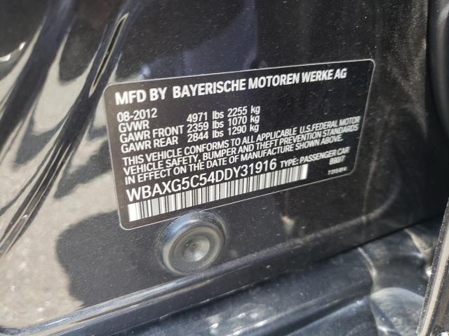 Photo 10 from auction – 2013 BMW 528 I with VIN WBAXG5C54DDY31916