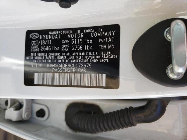 Photo 10 from auction – 2012 HYUNDAI GENESIS 4. with VIN KMHGC4DF9CU173679