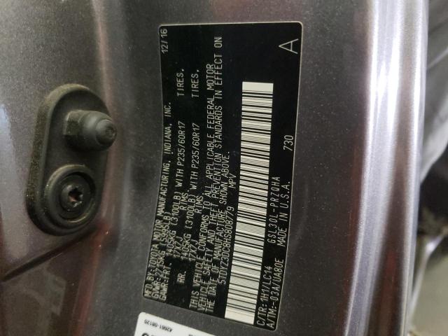 Photo 10 from auction – 2017 TOYOTA SIENNA XLE with VIN 5TDYZ3DC8HS808779