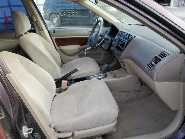 Photo 5 from auction – 2001 HONDA CIVIC LX with VIN JHMES16551S005515