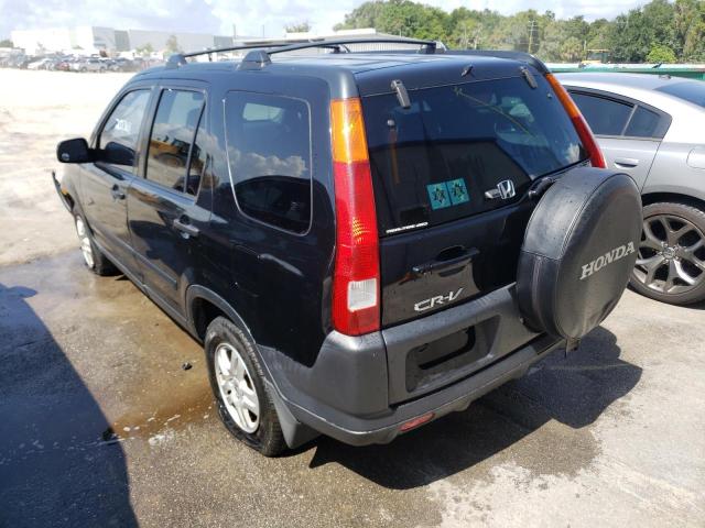 Photo 3 from auction – 2002 HONDA CR-V EX with VIN JHLRD78862C039288