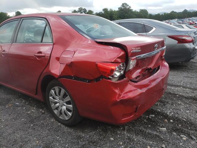 Photo 9 from auction – 2013 TOYOTA COROLLA BA with VIN 5YFBU4EE2DP221524