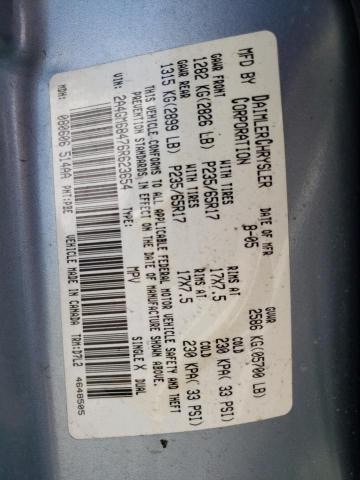 Photo 10 from auction – 2006 CHRYSLER PACIFICA T with VIN 2A4GM68476R623654