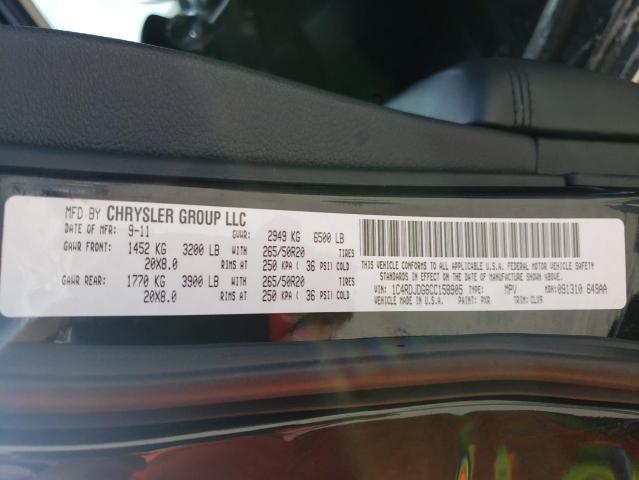Photo 10 from auction – 2012 DODGE DURANGO CR with VIN 1C4RDJDG6CC158905