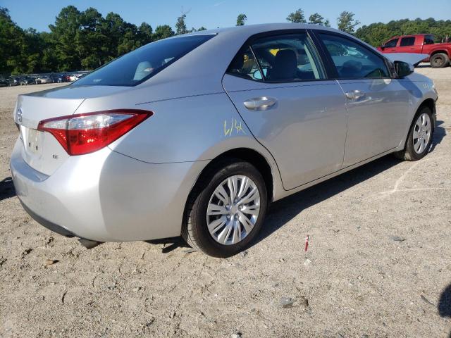 Photo 4 from auction – 2015 TOYOTA COROLLA L with VIN 2T1BURHE2FC262747