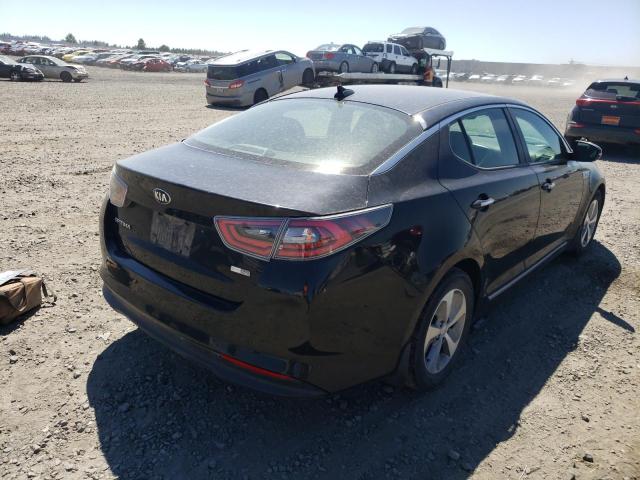 Photo 4 from auction – 2014 KIA OPTIMA HYB with VIN KNAGM4AD5E5069768