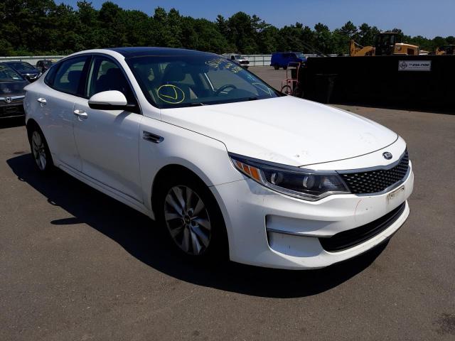 KIA OPTIMA EX 2016 with VIN 5XXGU4L33GG067510 - Photo from auction