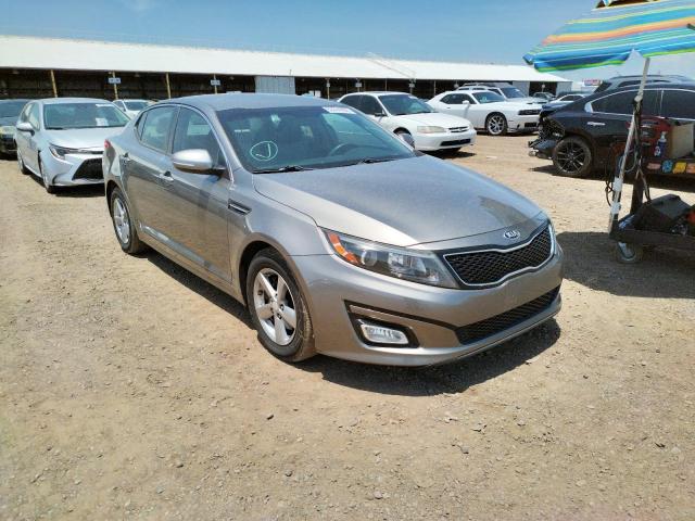 KIA OPTIMA LX 2014 with VIN 5XXGM4A76EG302064 - Photo from auction