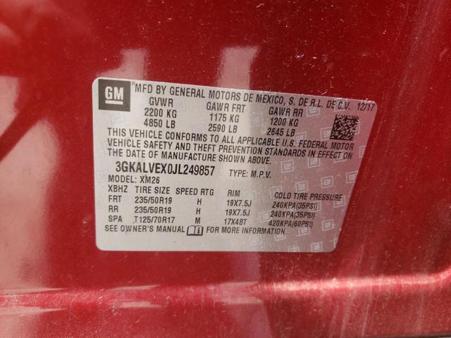 Photo 10 from auction – 2018 GMC TERRAIN SL with VIN 3GKALVEX0JL249857