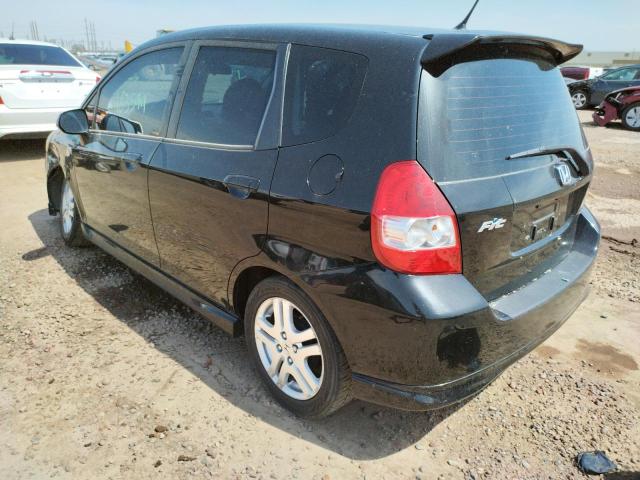 Photo 3 from auction – 2007 HONDA FIT S with VIN JHMGD38657S063749