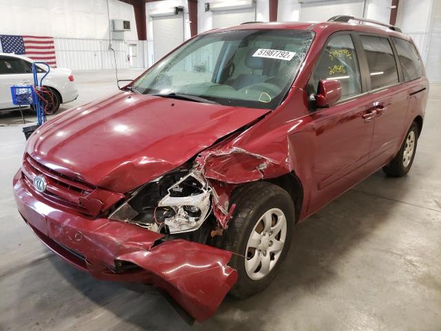 Photo 2 from auction – 2009 KIA SEDONA EX with VIN KNDMB233796294097