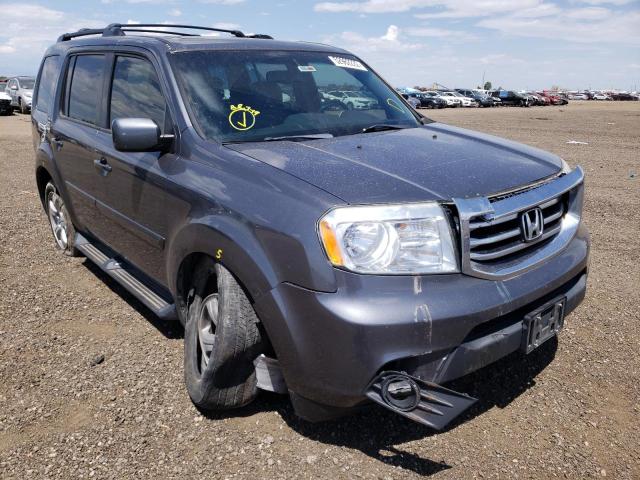 HONDA PILOT EXLN 2013 with VIN 5FNYF4H76DB052511 - Photo from auction