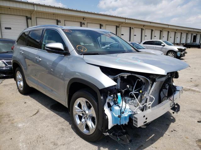 TOYOTA HIGHLANDER 2019 with VIN 5TDDZRFH5KS708043 - Photo from auction