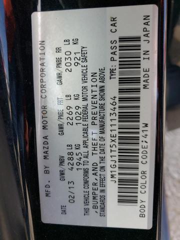 Photo 10 from auction – 2014 MAZDA 6 TOURING with VIN JM1GJ1T5XE1113464