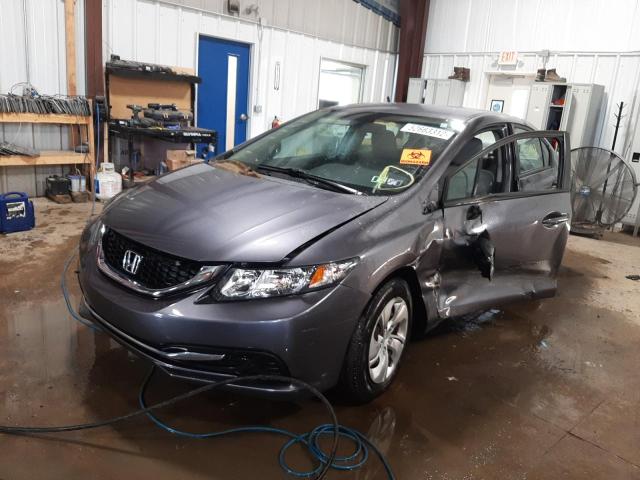 Photo 2 from auction – 2014 HONDA CIVIC LX with VIN 2HGFB2F54EH524520