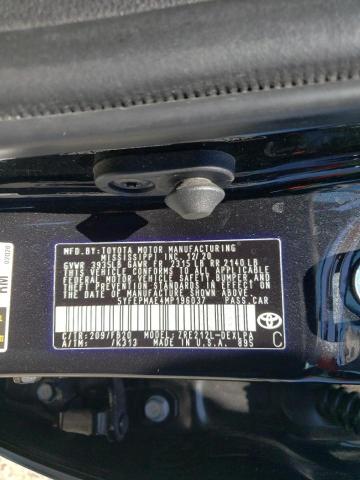 Photo 10 from auction – 2021 TOYOTA COROLLA LE with VIN 5YFEPMAE4MP196037