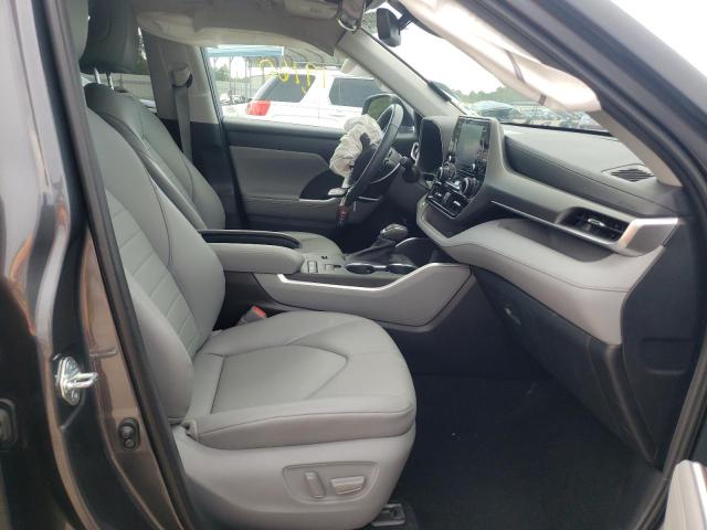 Photo 5 from auction – 2021 TOYOTA HIGHLANDER with VIN 5TDGZRAH4MS039545