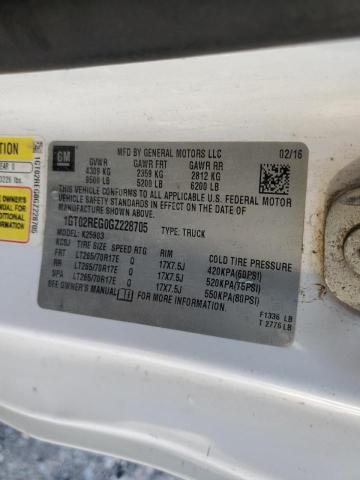 Photo 10 from auction – 2016 GMC SIERRA K25 with VIN 1GT02REG0GZ228705