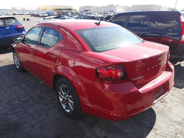 Photo 3 from auction – 2013 DODGE AVENGER SE with VIN 1C3CDZAB3DN754397